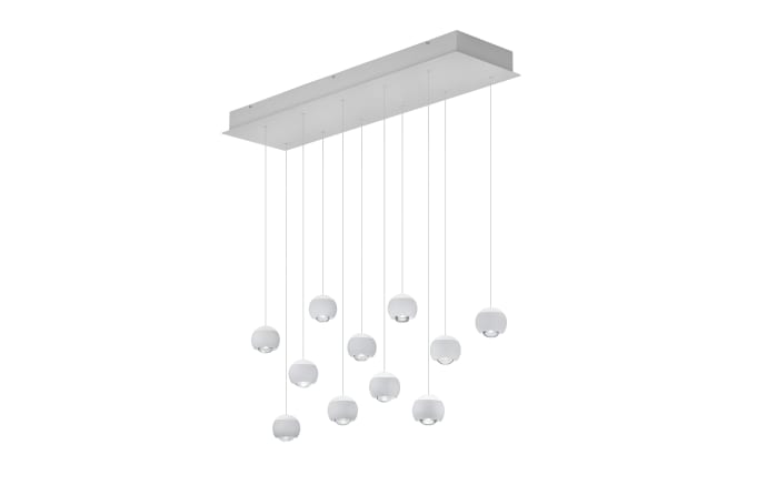 LED-Pendelleuchte Cannon, weiß, 11-flammig, inkl. stufenloser Höhenverstellung-01