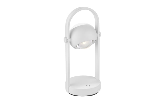 LED-Akku-Tischleuchte Cannon, weiß, inkl. Sensordimmer-01