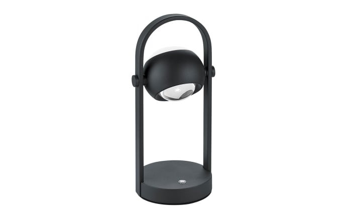 LED-Akku-Tischleuchte Cannon, schwarz, inkl. Sensordimmer-01