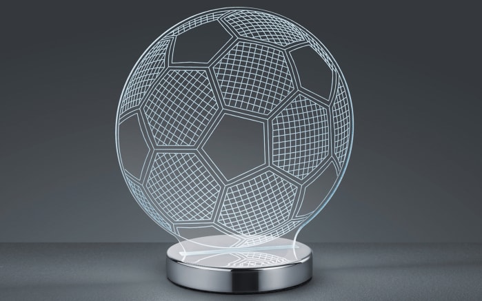 LED-Tischleuchte Ball, chromfarbig, 20 cm-01