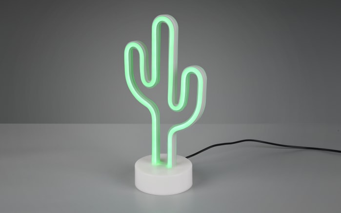 LED-Deko-Tischleuchte Cactus, weiß, 32,5 cm-03