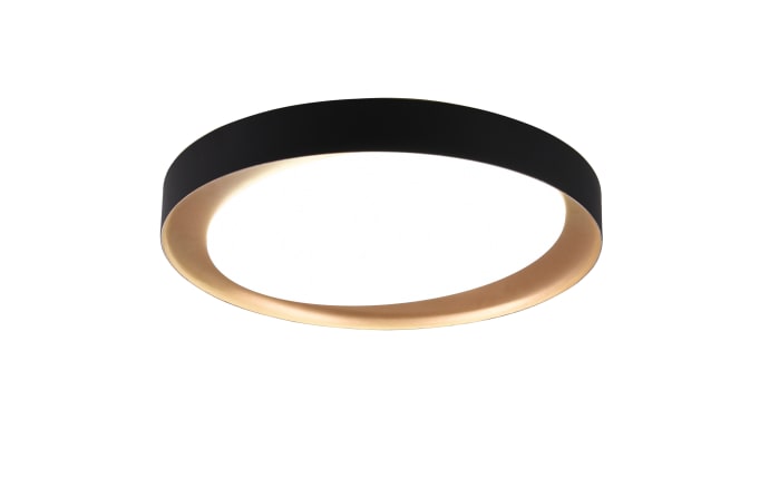 LED-Deckenleuchte Zeta, schwarz/gold, 48,5 cm-01