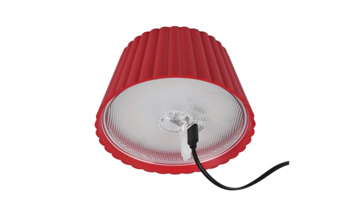 LED-Akku-Stehleuchte Suarez, rot, 39 cm-05