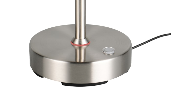 Akku-Tischleuchte Moreno, Nickel, inkl. Touch Dimmer -02