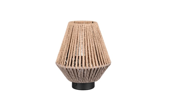 LED-Akkutischleuchte Lira, braun, inkl. Dimmfunktion-01