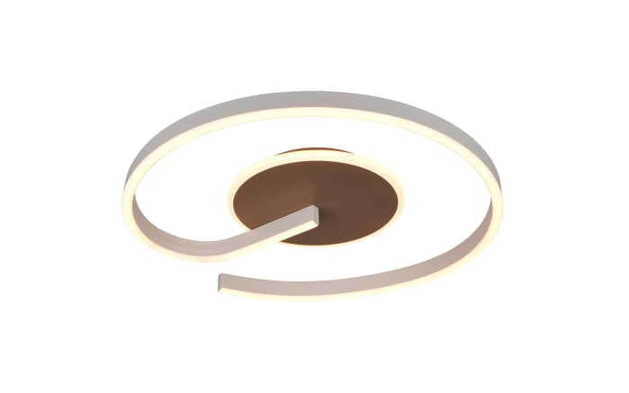LED-Deckenleuchte Calle, grau, inkl. Switchdimmer