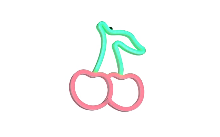 Wandleuchte Cerise, rot/grün-01