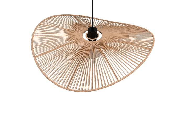 Pendelleuchte Laurine, schwarz/braun-03