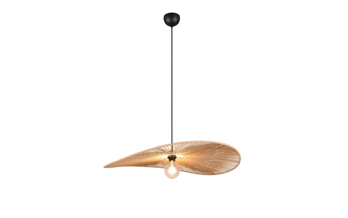 Pendelleuchte Laurine, schwarz/braun-01