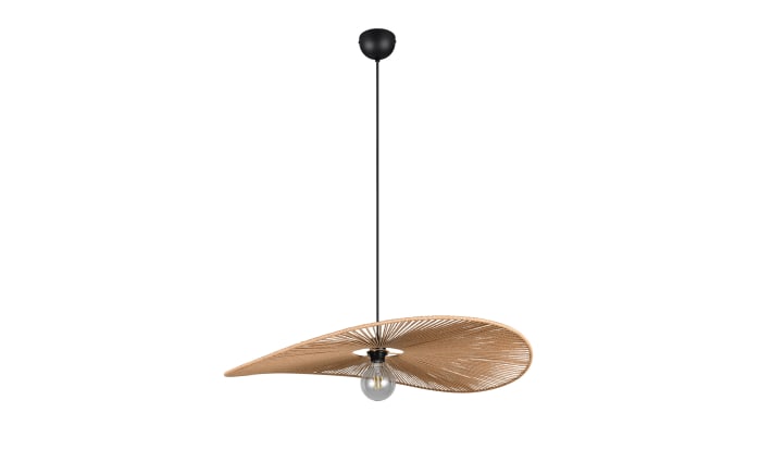 Pendelleuchte Laurine, schwarz/braun-02