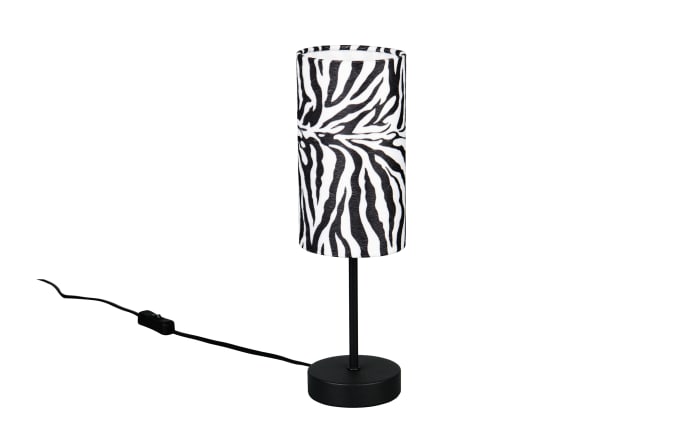 Tischleuchte Zebara, weiß/schwarz-02