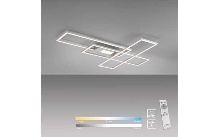 LED-Deckenleuchte Asmin, stahlfarbig, 99 cm-08