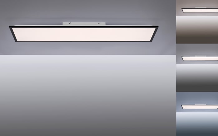 LED-Deckenleuchte FLAT, schwarz, 119,5 cm-04