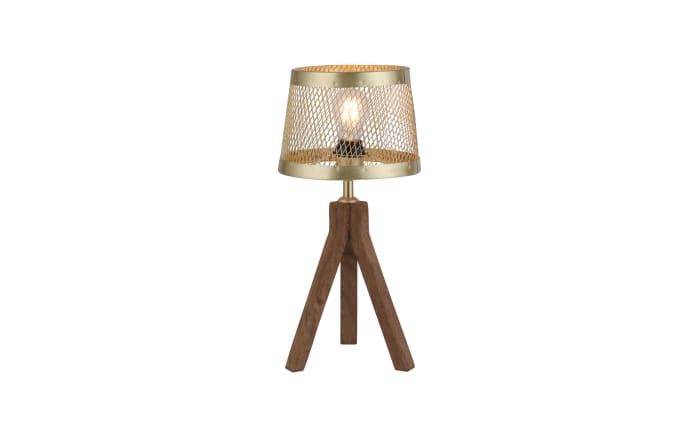 Tischleuchte Frederik, holz/messing matt, 44 cm-01