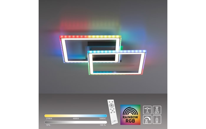 LED-Deckenleuchte Felix60, stahlfarbig, 45 cm-10