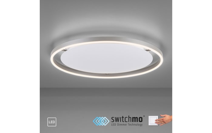 LED-Deckenleuchte Ritus, aluminium, 58,5 cm-08