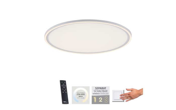 LED-Deckenleuchte Edging, weiß, 58 cm-06