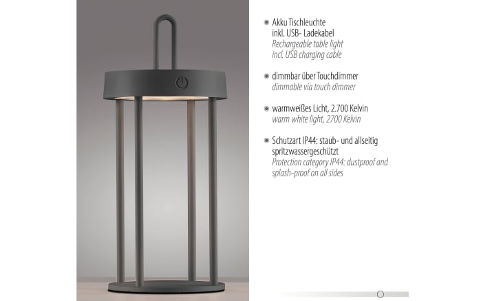 LED-Akkutischleuchte Anselm, schwarz, 28,4 cm, inkl. Memoryfunktion-09