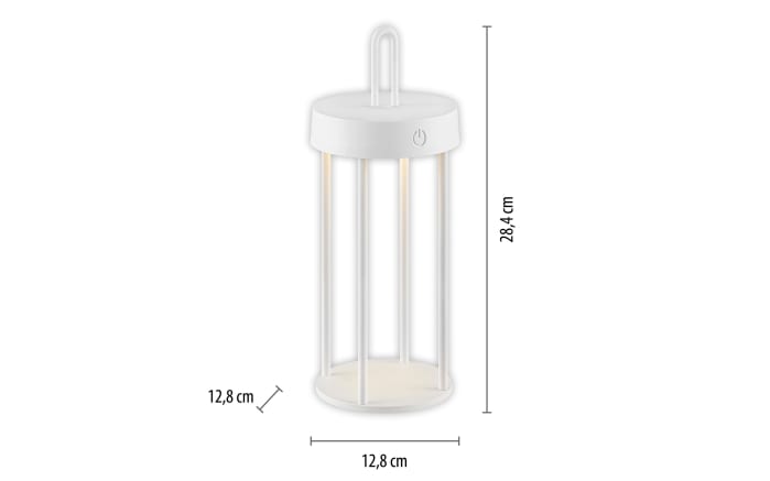 LED-Akkutischleuchte Anselm, weiß, 28,4 cm, inkl. Memoryfunktion-03