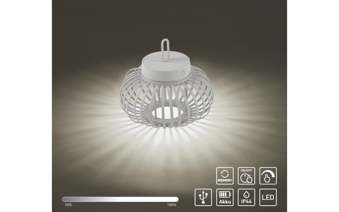 LED-Akkupendelleuchte Akuba, 25 cm, weiß, inkl. Memoryfunktion-09