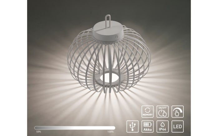 LED-Akkupendelleuchte Akuba, greige, 36 cm, inkl. Memoryfunktion-09