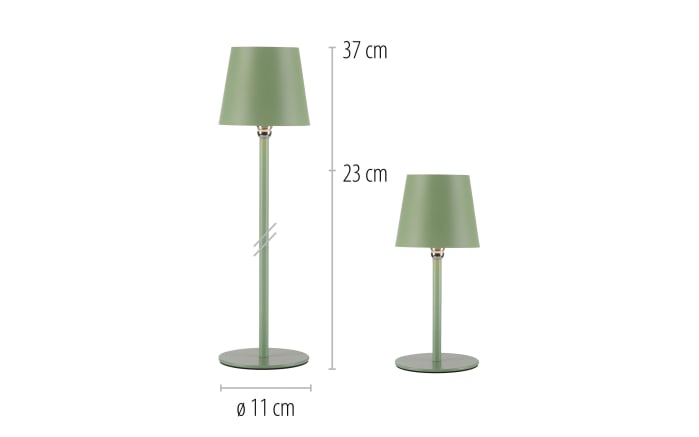 LED-Akku Tischleuchte Boteria, grün, inkl. Flaschenverschluss-02