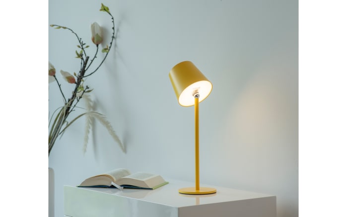 LED-Akku Tischleuchte Boteria, gelb, inkl. Flaschenverschluss-07
