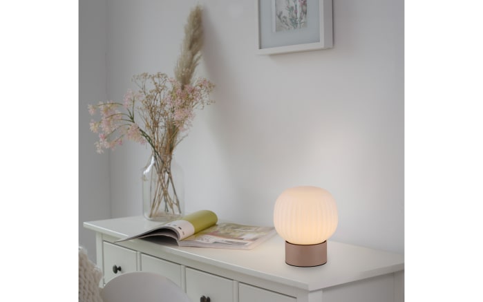 LED-Tischleuchte Nami, sandfarbig-06
