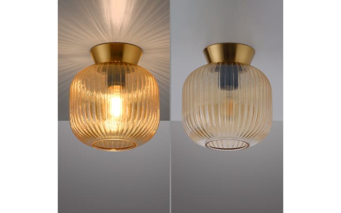 Deckenleuchte Nami, amberfarbig-02