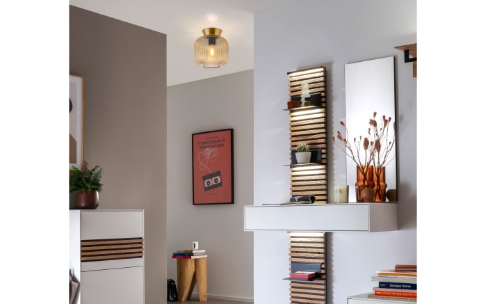 Deckenleuchte Nami, amberfarbig-06