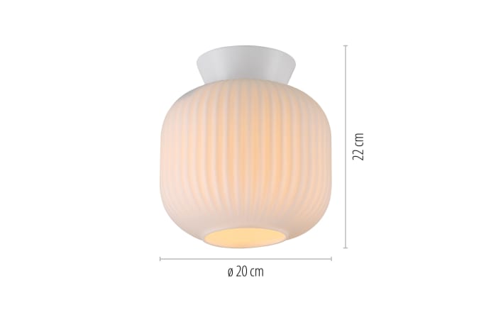 Deckenleuchte Nami, weiß-02