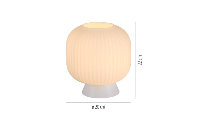 Tischleuchte Nami, weiß-02