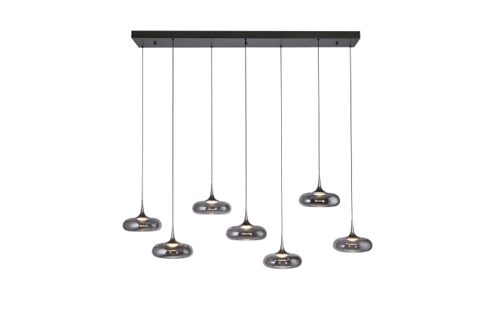 LED-Pendelleuchte Posh, grau, 7-flammig-01