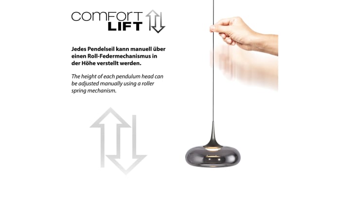 LED-Pendelleuchte Posh, grau, 1-flammig-05