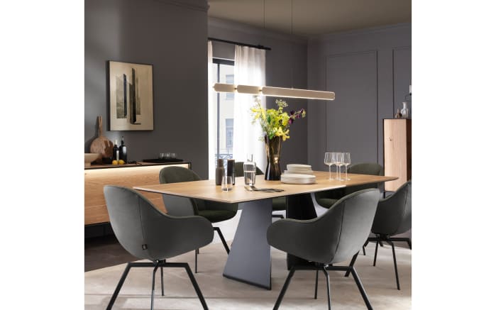 LED-Pendelleuchte Adriana Round, sand, inkl. Funktionen-09