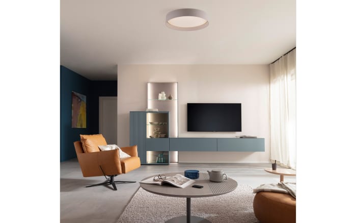 LED-Deckenleuchte Tavoli, sand, inkl. Fernbedienung -09