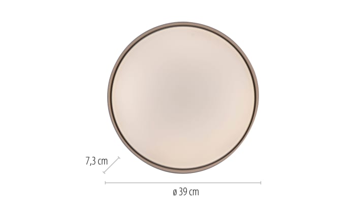 LED-Deckenleuchte Tavoli, sand, inkl. Fernbedienung -03