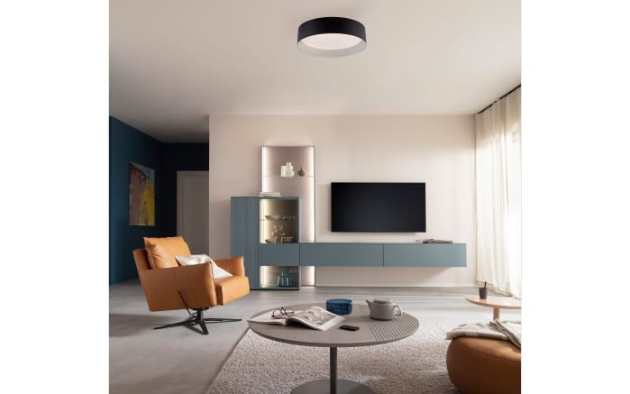 LED-Deckenleuchte Tavoli, schwarz, inkl. Fernbedienung -06