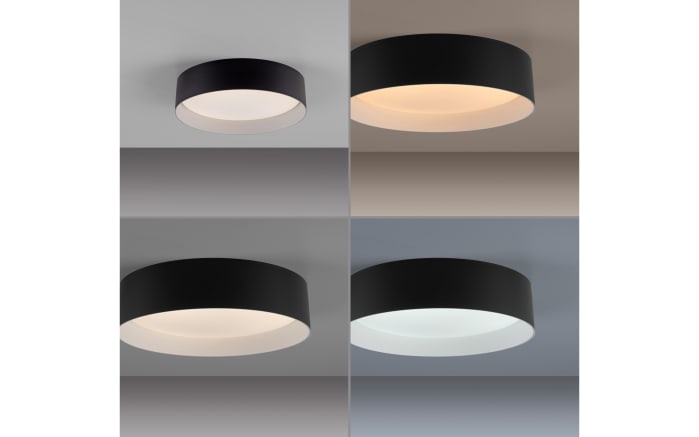 LED-Deckenleuchte Tavoli, schwarz, inkl. Fernbedienung -05