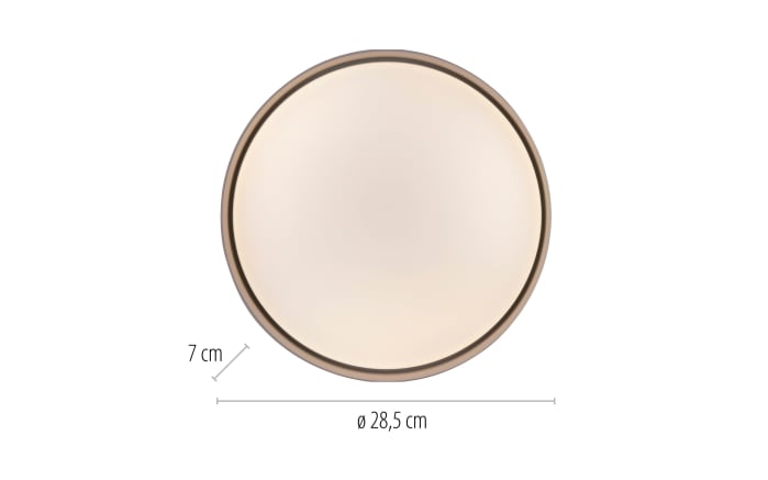 LED-Deckenleuchte Tavoli, sand, inkl. Fernbedienung -03