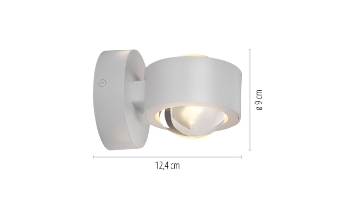Wandleuchte Chia, weiß-03