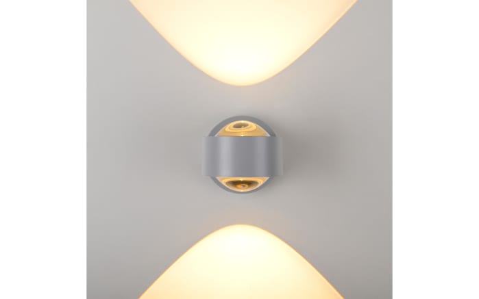 Wandleuchte Chia, silber-04