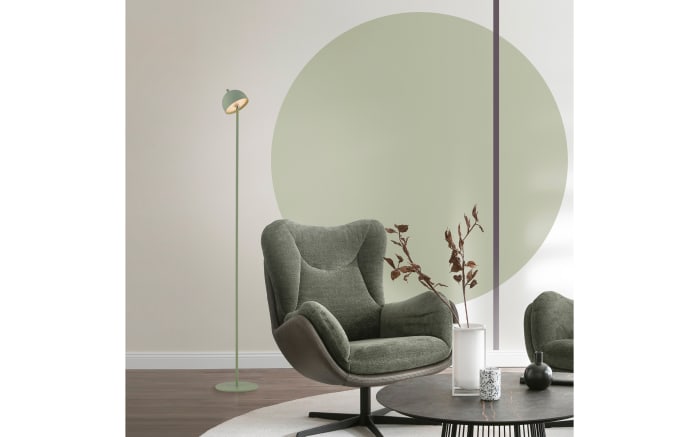 AKKU-Stehleuchte Bellis, graugrün-06