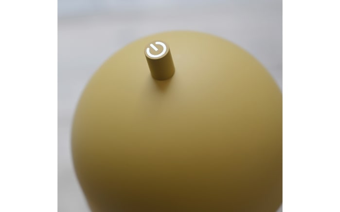 AKKU-Tischleuchte Bellis, gelb-04