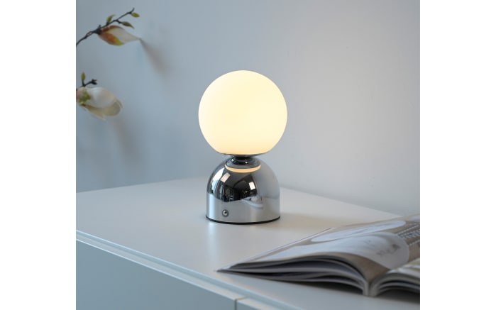 LED-Akkutischleuchte Rudi Schöner Wohnen, chromfarbig, inkl. CCT Funktion-04