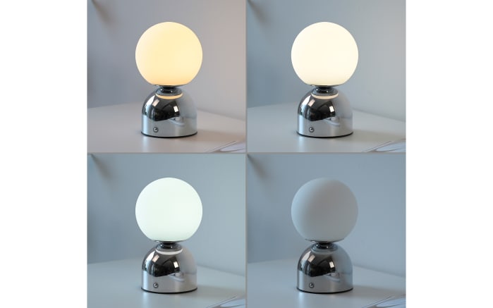 LED-Akkutischleuchte Rudi Schöner Wohnen, chromfarbig, inkl. CCT Funktion-05