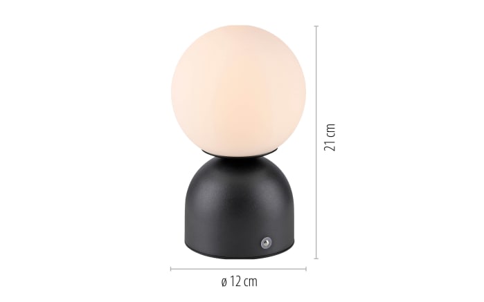 LED-Akkutischleuchte Rudi Schöner Wohnen, schwarz, inkl. CCT Funktion-02