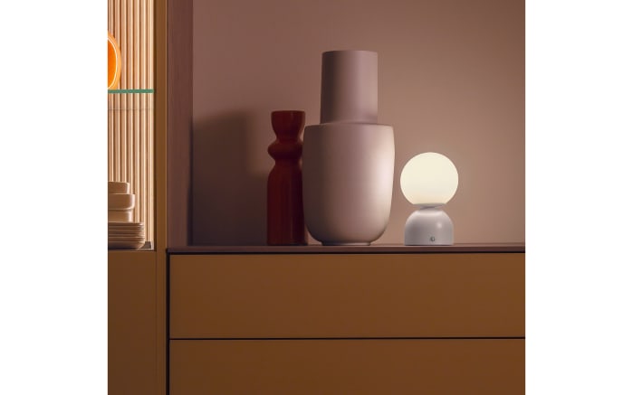 LED-Akkutischleuchte Rudi, sandfarbig, inkl. CCT Funktion-08