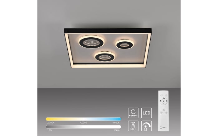 LED-Deckenleuchte Dune, schwarz, inkl. CCT und Tunneleffekt-06
