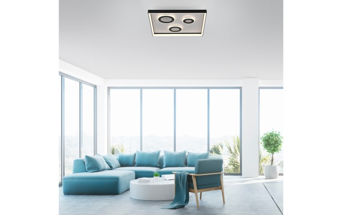 LED-Deckenleuchte Dune, schwarz, inkl. CCT und Tunneleffekt-09